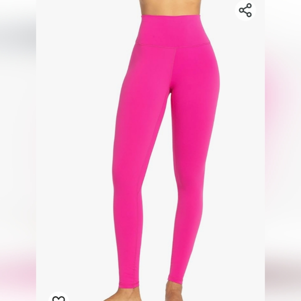 No Boundaries Lightweight Hoodie & Leggings Active Set Hot Pink & Black NWOT - Picture 7 of 12